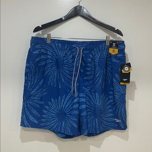 Men’s Speedo Speed Eco 4-way stretch upf 50+ swim trunks new nwt XXL